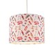 image 2 of London Themed Cotton Lamp Shade with Red Buses Post Boxes Black Taxis Multi