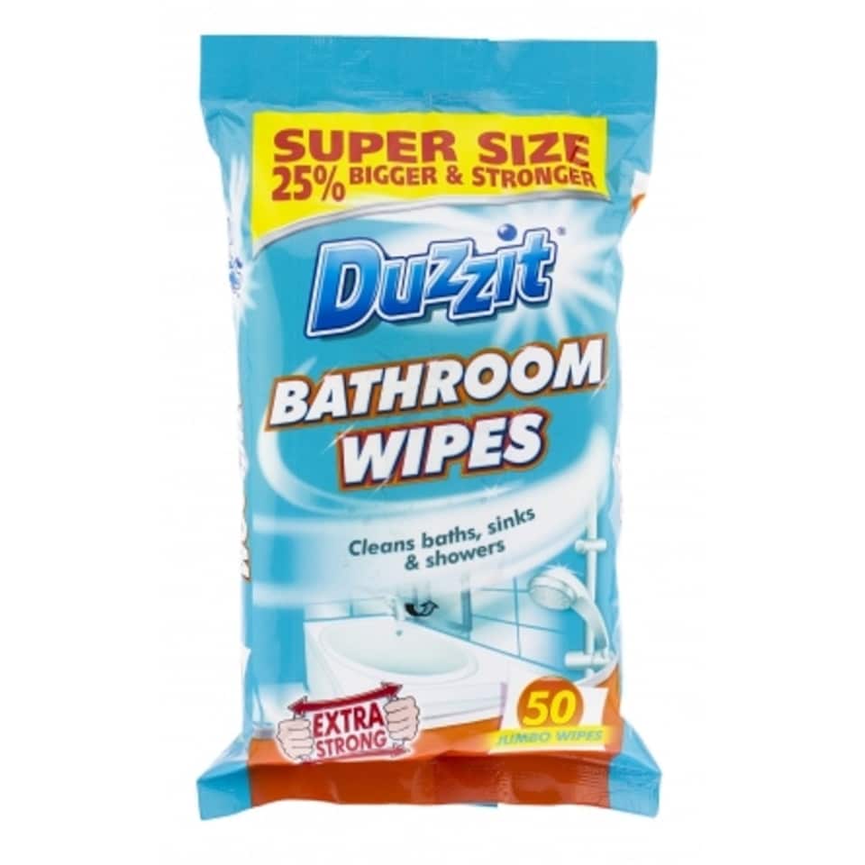 image 1 of Duzzit Bathroom Wipes - Pack of 50