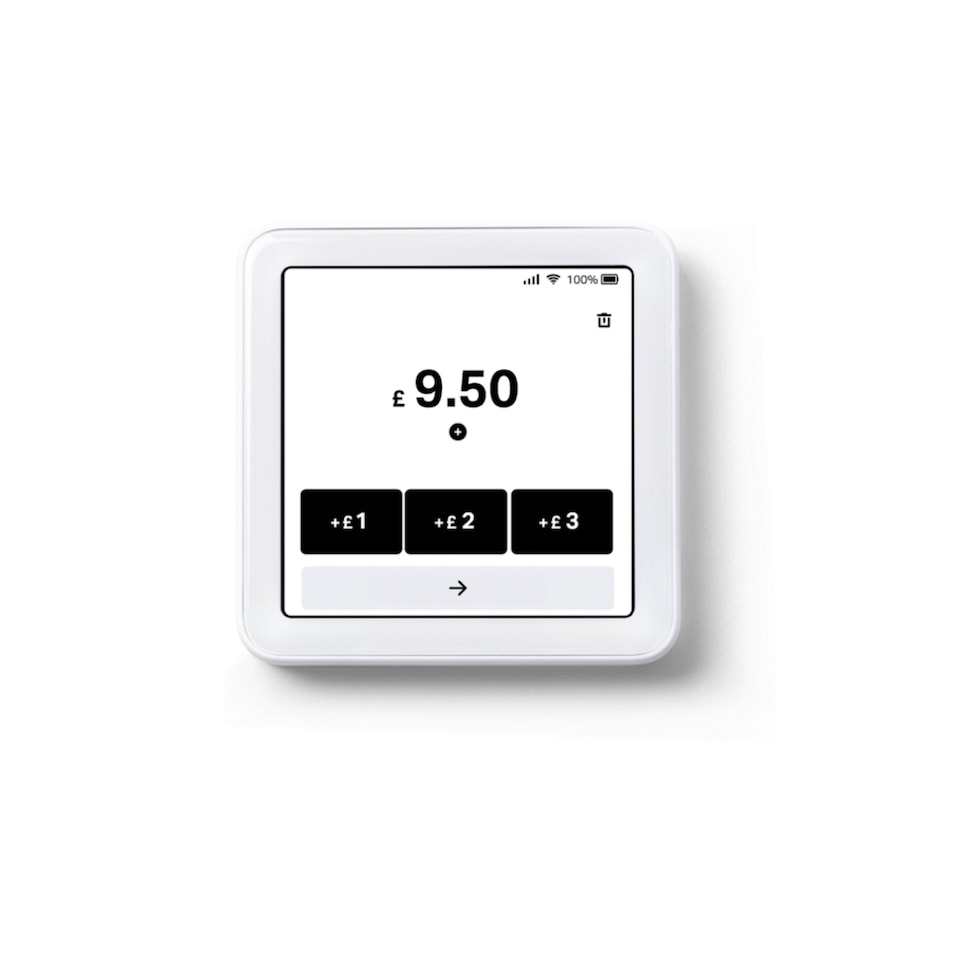 image 1 of SumUp Solo Credit Card Payment Reader with Built-in WiFi & 4G