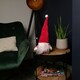image 2 of 40cm Sitting Plush Christmas Gonk with Grooved Hat in Red