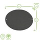 image 3 of Nicola Spring Oval Blank Slate House Sign - 20cm x 15cm