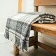 image 1 of Lifestyle Cottage Throw/Blanket - Grey