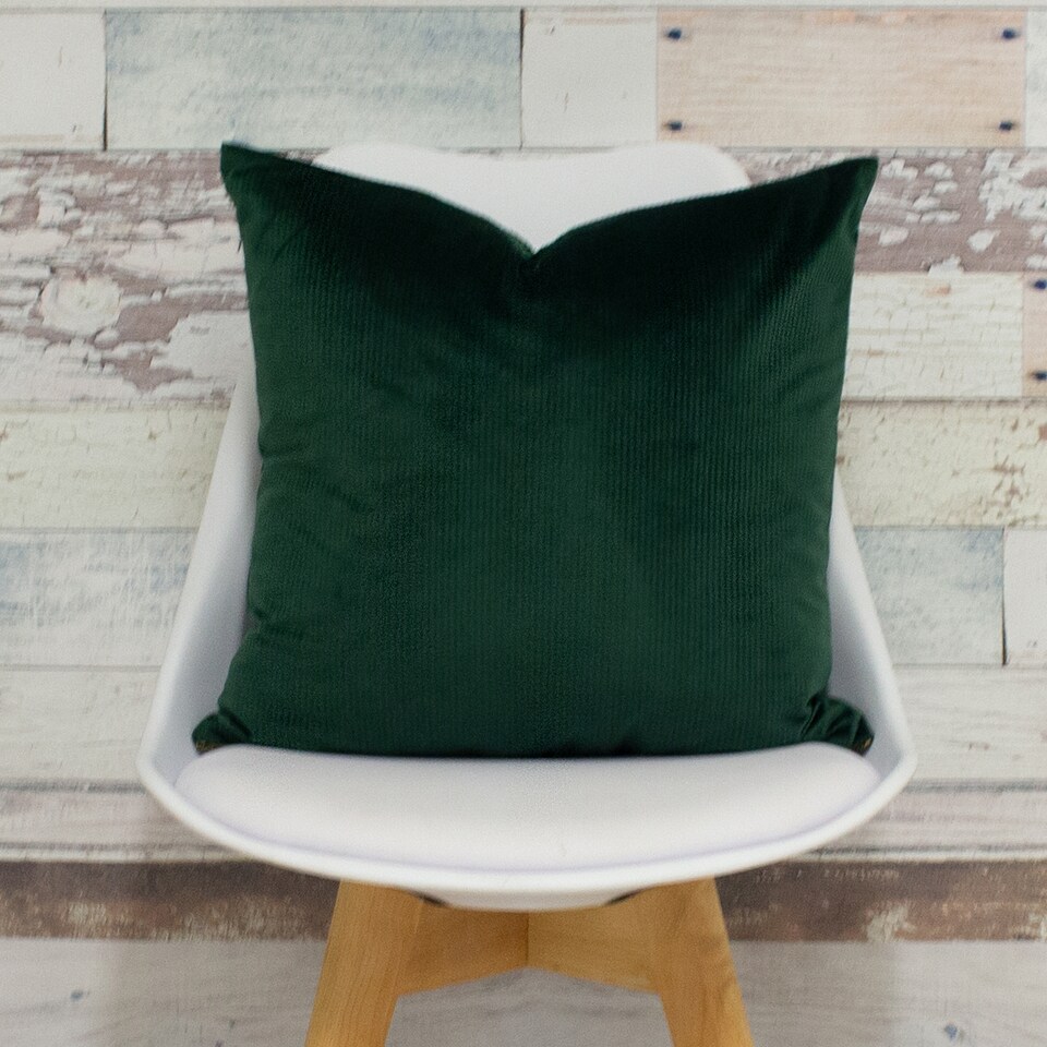 image 1 of Furn Aurora Cushion, Emerald Green, 45 x 45cm