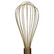 image 2 of Interiors By Premier Large Gold Finish Stainless Steel Whisk| Rust-Resistant Whisk for Home Chefs,Multi-Purpose Hand Mixer