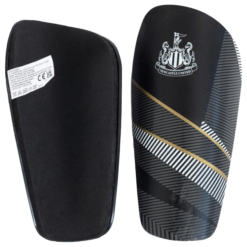 image 1 of Team Merchandise Slip In Shin Guards - Junior - Newcastle - Team Merchandise - NC09703