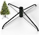 image 1 of Green 50cm Christmas Tree Stand Base Artificial Trees Up to 7ft Stable Durable Screw