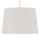 image 2 of Zoey - Natural Linen Easy Fit Pendant or Lamp Shade | Brown | Medium | 1