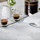 image 2 of Polyester Rose Design Tablecloth | White | White | 89cm x 89cm