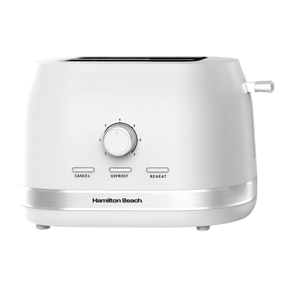 image 1 of Hamilton Beach Ella White Kettle, Toaster & Microwave Set