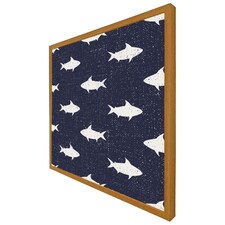 Fish (Picutre Frame) Brown | Oak | XS
