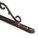 image 2 of Hammer & Tongs Scroll Iron Shelf Bracket - D155mm - Raw