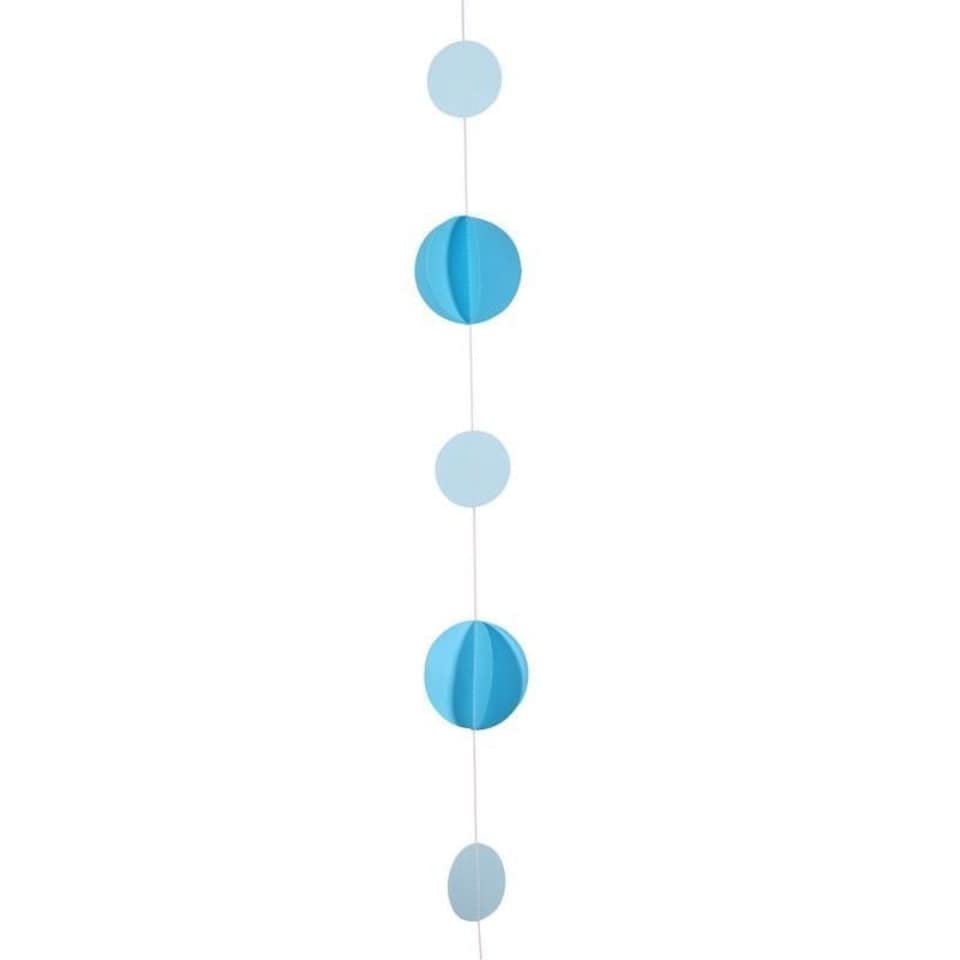 Kaleidoscope Circle Balloon Tail - Blue - One Size