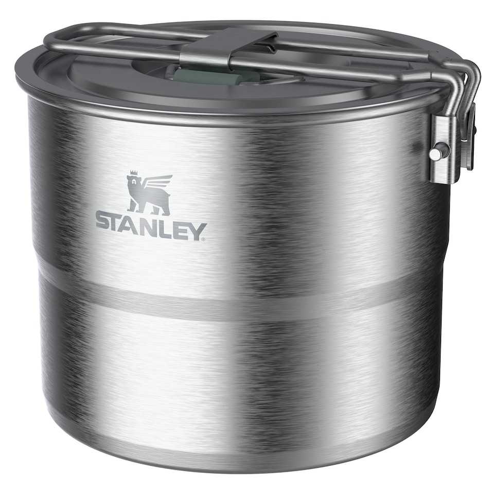 image 1 of Wildfare Go Two Bowl Cookset for Camping | Grey | Silver