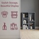 image 4 of Vida Designs 5 Cube Storage Unit, Grey