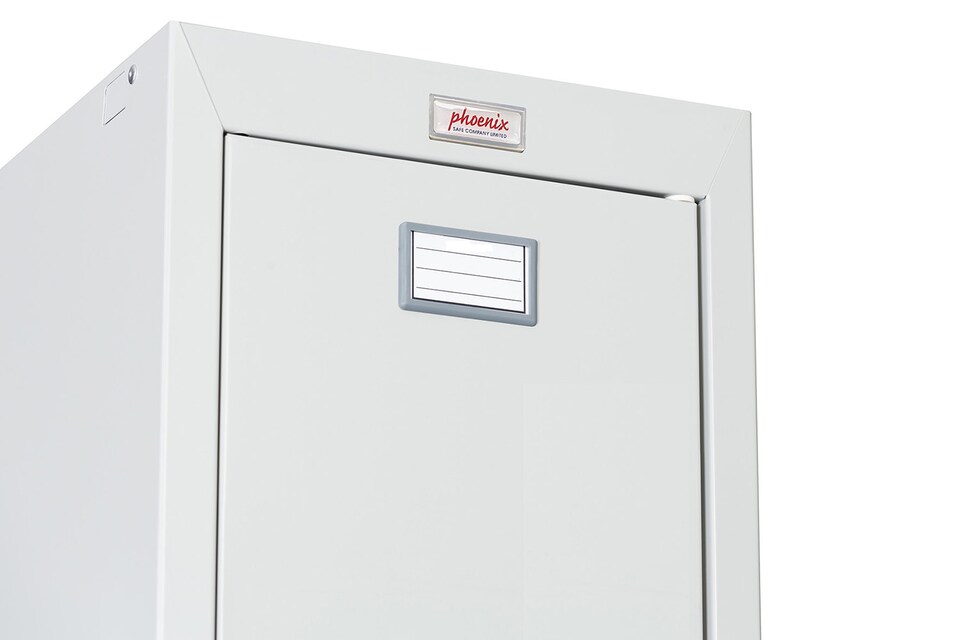 image 1 of Phoenix PL Series PL1230GGE 1 Column 2 Door Personal Locker in Grey with Electronic Locks