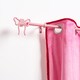 image 2 of OHS Bow Finial Curtain Pole Extendable 16mm Metal End Rod