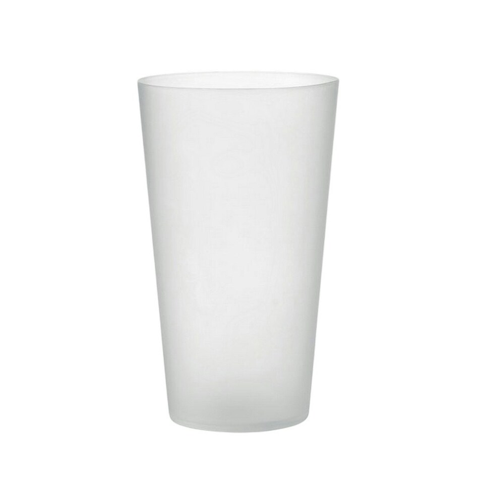 image 1 of MidOcean Festa Large Reusable 500ml Party Cup - Transparent White - One Size Clear