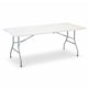 image 2 of 5ft Folding Trestle Table Heavy Duty Catering Garden Party 1.5m | White