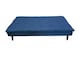 image 7 of The Fermo 2 Seater Sofa Bed in Grey, Silver or Navy | Blue | One Size