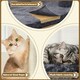 image 5 of Yaheetech 59 cm 2-Level Cat Tree with Condo Dark Grey