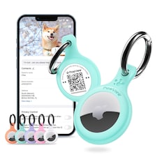 AirTag Holder & Collar for Pets GPS Tag & App with Smart QR ID