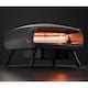 image 5 of Witt 16inch Pizza Oven 15-minutes Pre-Heat Rotating Stone - Graphite