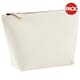image 1 of Westford Mill Canvas Accessory Bag (Pack of 2) - Natural - M | Cream