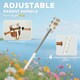 image 4 of AIYAPLAY Toddler Trike with Adjustable Parent Handle Basket for Kids, White