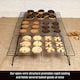 image 6 of Buckingham 3 Tier Stackable Cooling Rack System - Black