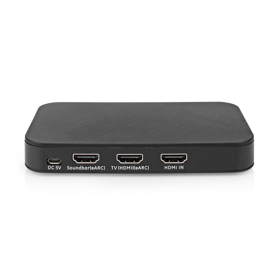 image 1 of Nedis Digital Audio Converter, HDMI eARC to ARC Splitter, Supports Dolby Atmos, DTS:X, DTS Master, Dolby TrueHD, 192kHz, Plug & Play, Lip Sync Correction