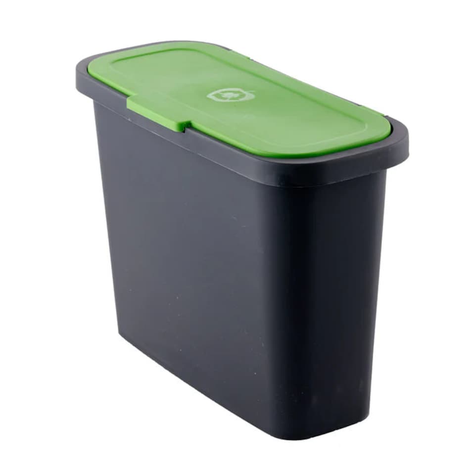 image 1 of Maze 9 Litre Slim Kitchen Caddy | Black | Green | 9 Litre