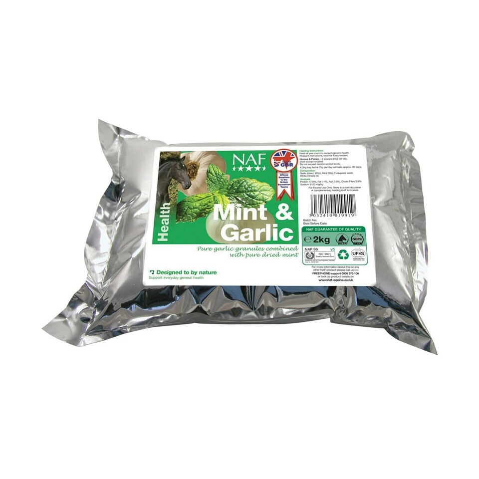 NAF Mint & Garlic - May Vary - 2kg