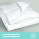 image 4 of Silentnight Summer Breeze Duvet - 2.5 Tog | White | King | King