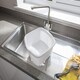 image 7 of Addis 8L Small Rectangular Bowl – White