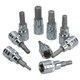 image 2 of Hex Allen and Torx and Tamper Star Key Bit Set 3/8" dr Socket H2 - H10 T10 - T55