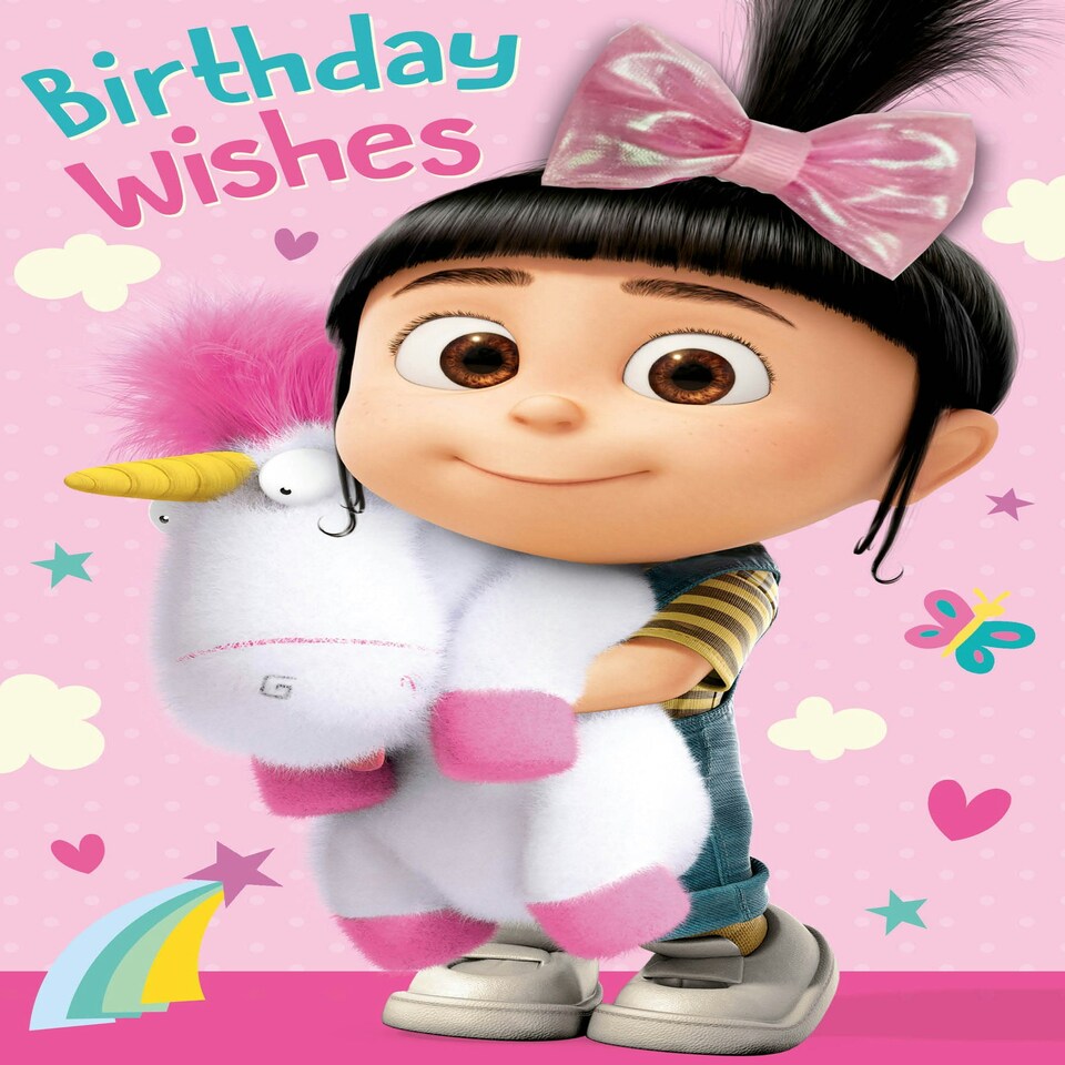 image 1 of Despicable Me Minions 'Birthday Wishes' Card