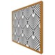 image 5 of Black geometric decoration (Picture Frame) White | M