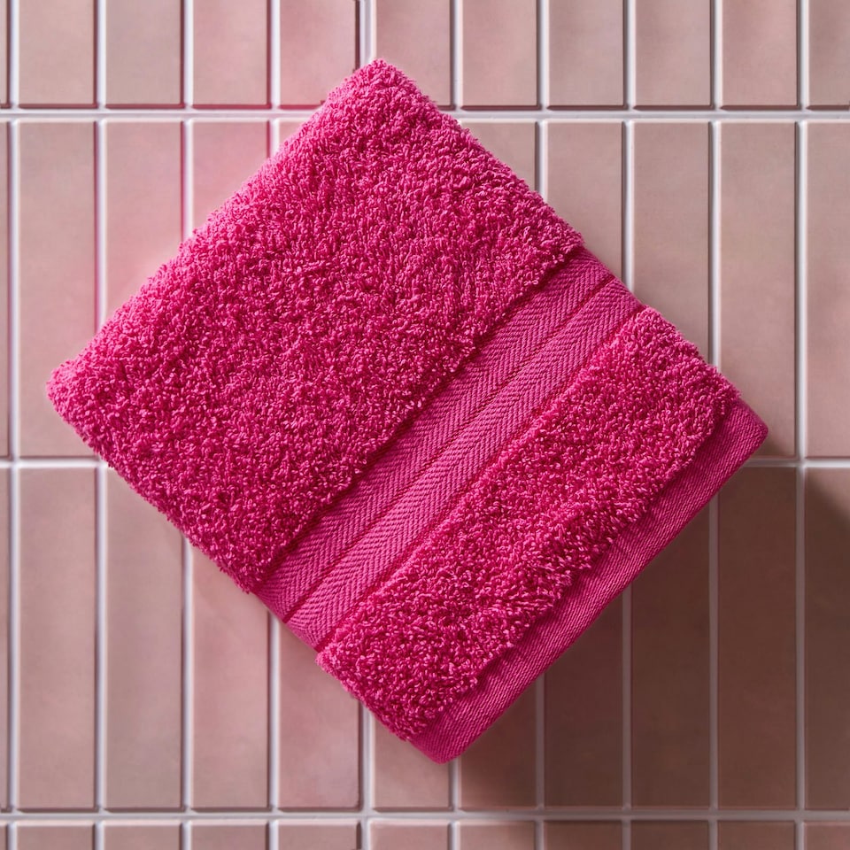 image 1 of OHS Luxury 100% Cotton 500GSM Bathroom Hand Towel Blue | Denim Blue | Hand towel