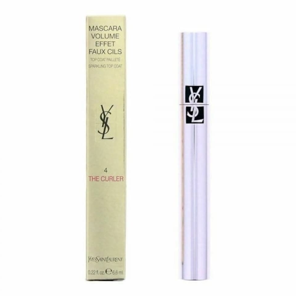 image 1 of Ysl The Curler Silver Top Coat Mascara 6.6ml N/A