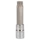 image 1 of T80 x 100mm 1/2" Drive Torx Star Socket Male Long Reach T-Star AU637