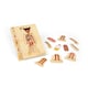 image 1 of Anatomy Puzzle - Girl | Brown | Wood