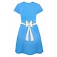 image 2 of Alice In Wonderland Womens/Ladies Costume Dress - White/Blue - S | Multi | S