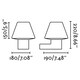 image 2 of Mistu Outdoor Modern Wall Lamp Dark Grey 1x E27 IP44