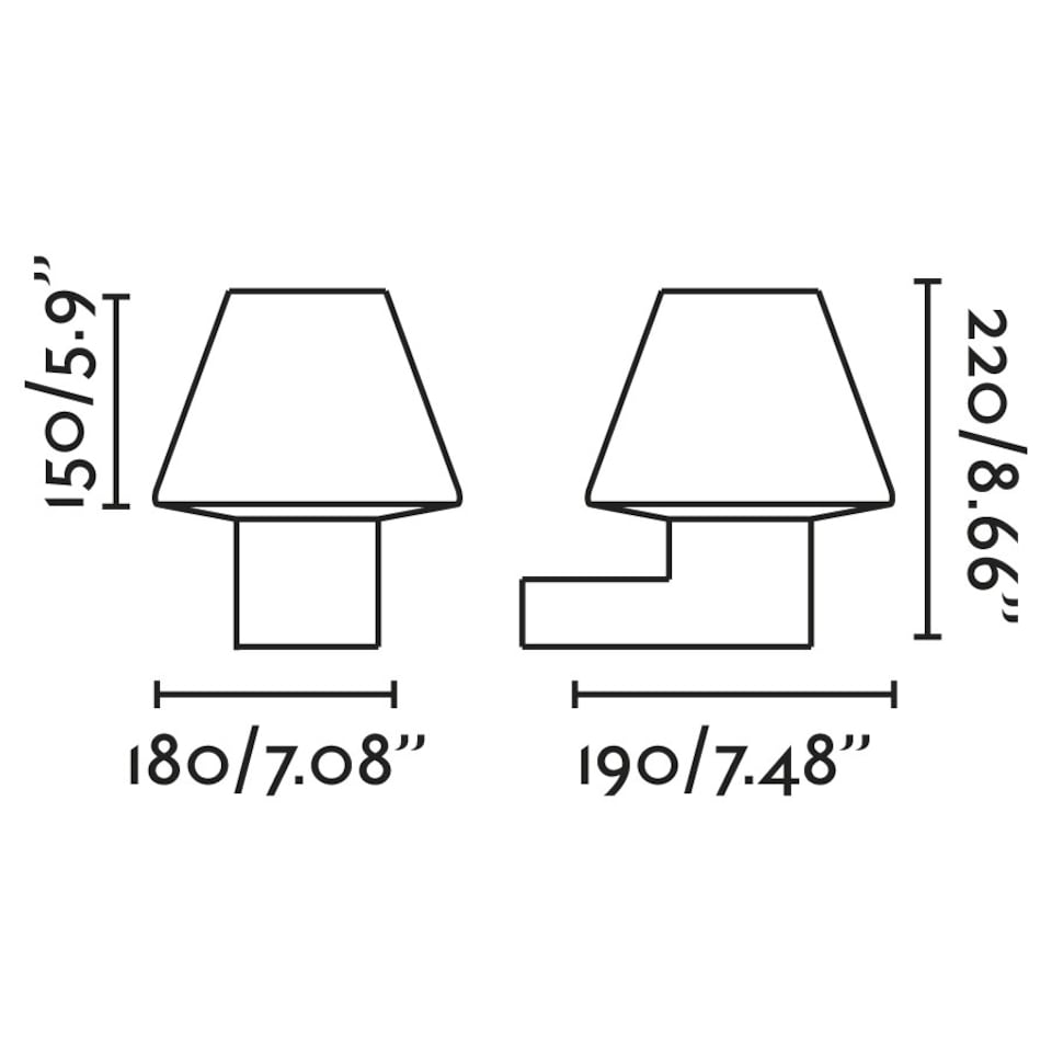 image 1 of Mistu Outdoor Modern Wall Lamp Dark Grey 1x E27 IP44
