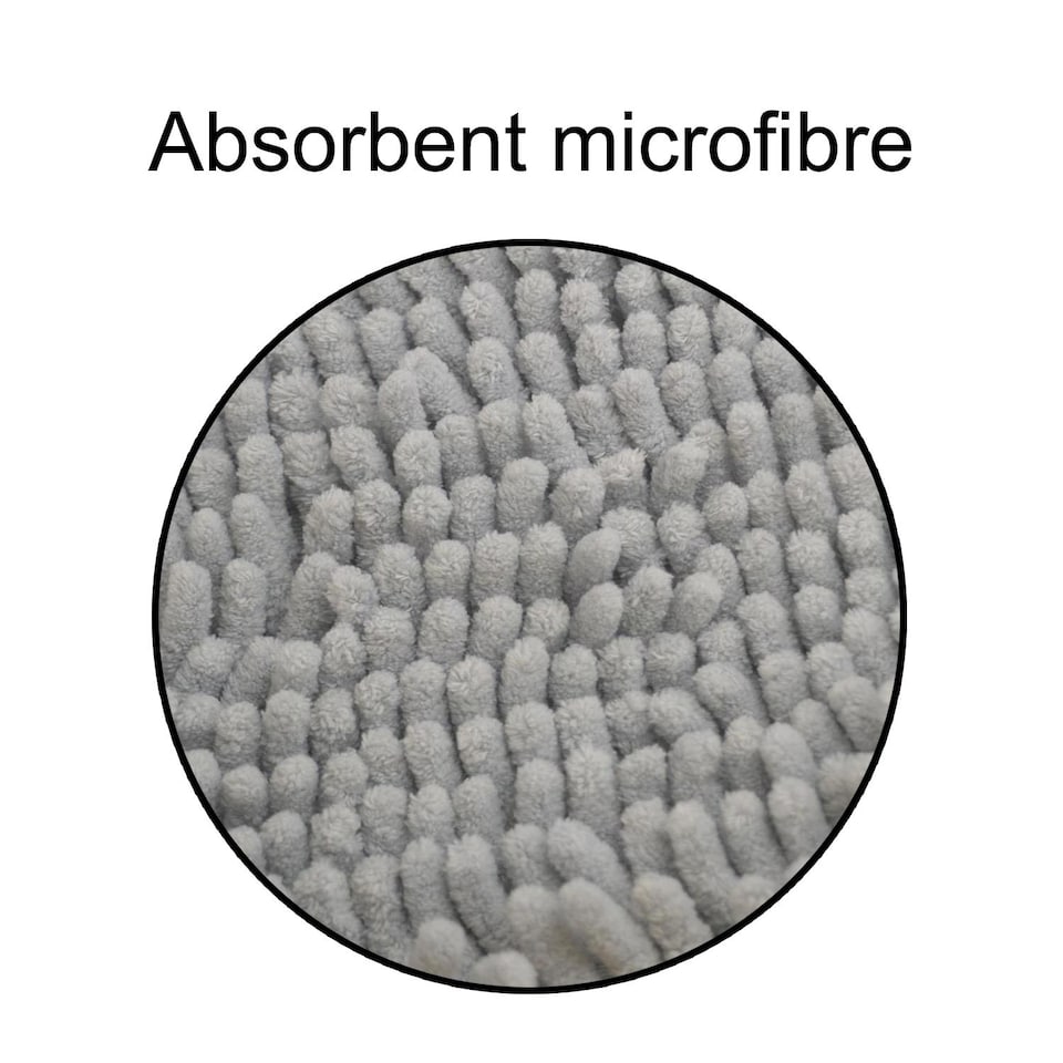 image 1 of Quick Drying Microfibre Pet Towel Mitt Dog Puppy Bath Shower Absorbent Material
