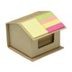 image 1 of MidOcean Recyclopad House Recycled Memo Pad Set - Beige - One Size