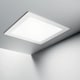 image 2 of Groove LED 1 Light Small Square Warm Recessed Spotlight Panel White