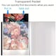 image 6 of KAV A4 Display Presentation Book - 40 Pockets, 80 Views - Acid Free Copy Safe Durable PP Material Polly Pocket Folder Pack of 6
