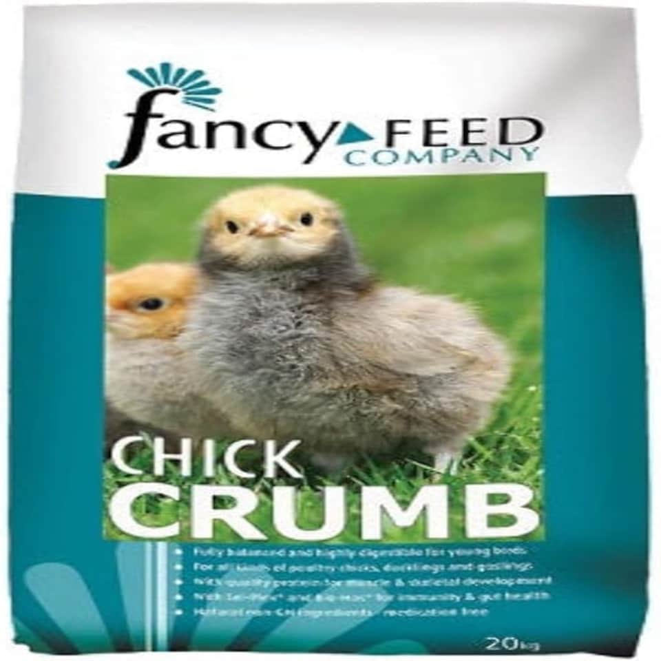 Fancy Feeds Chick Crumb Complete Young Poultry feed 20kg