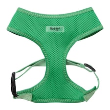 Soft Dog & Puppy Harness with Clip, Adjustable Green | XL